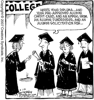 Why things get worse after graduating